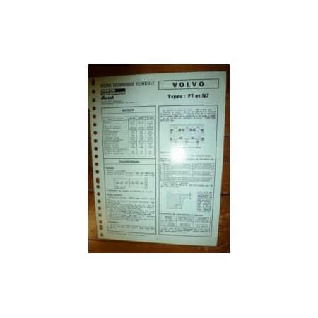 F7 - N7 Fiche Technique Volvo