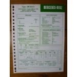 OM352A Fiche Technique Mercedes