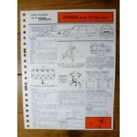 CX 2200 D Break Fiche Technique Citroen