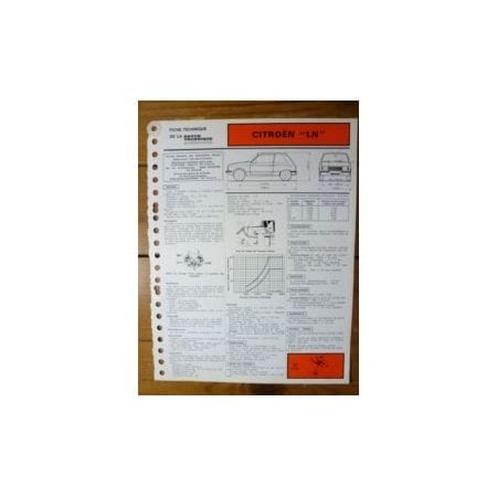 LN Fiche Technique Citroen