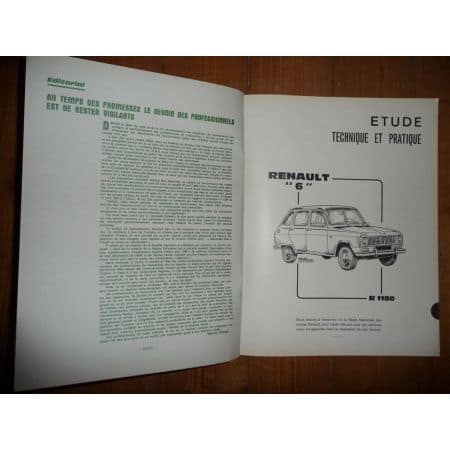 R6 1180 Revue Technique Renault