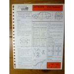 GSA Spécial 1982 Fiche Technique Citroen