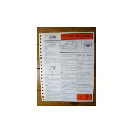 LNA Entreprise Fiche Technique Citroen