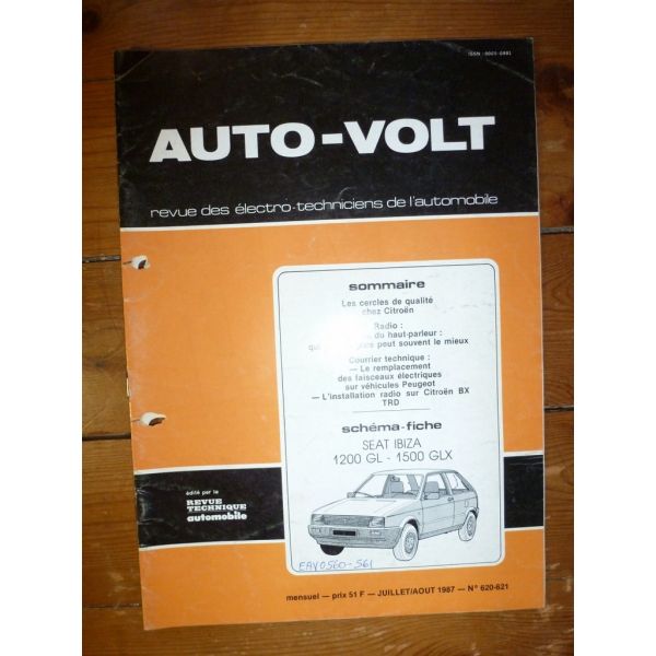 Ibiza 1200 1500 Revue Technique Electronic Auto Volt Seat