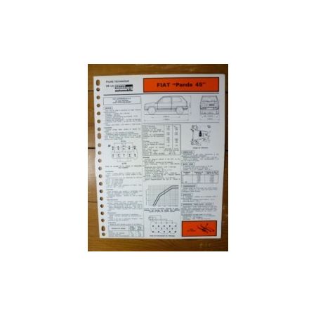 Panda 45 Fiche Technique Fiat