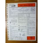 Ritmo 105 TC Fiche Technique Fiat