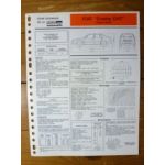 Croma CHT dep. 06/89 Fiche Technique Fiat