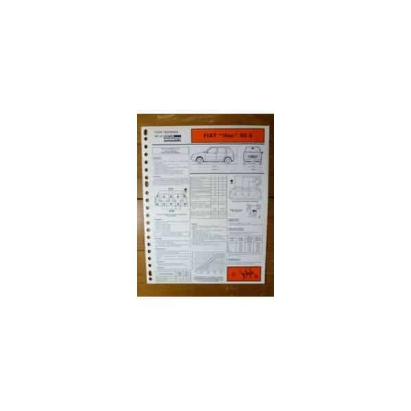 Uno 55 S Fiche Technique Fiat