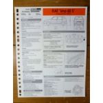 Uno 60S dep 09/89 Fiche Technique Fiat