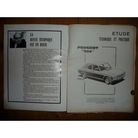 504 Revue Technique Peugeot