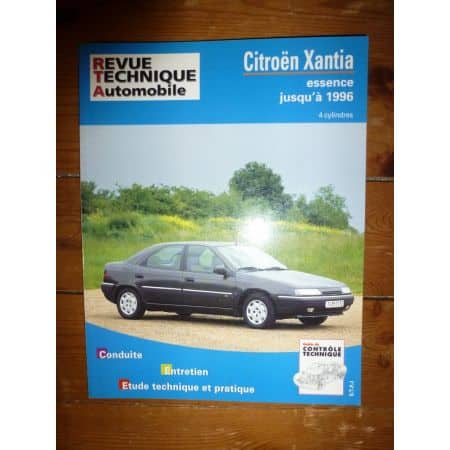 Xantia Ess -96 Revue Technique Citroen