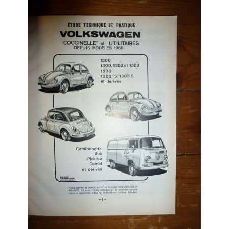 Coccinelle COX Revue Technique Volkswagen