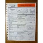 Civic 1.6i Fiche Technique Honda