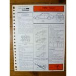 Escort Traction 1100HC Fiche Technique Ford