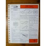 Escort Traction 1600HC Fiche Technique Ford