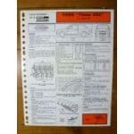 Fiesta XR2 1.6 dep 84 Fiche Technique Ford