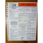 Escort 1.4l dep 86 Fiche Technique Ford