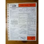 Escort XR3i Fiche Technique Ford