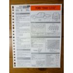 Orion 1.3 CL Fiche Technique Ford