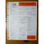 Taunus 2000 HC2V 1982 Fiche Technique Ford