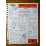 Beta 1300 Fiche Technique Lancia