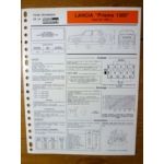 Prisma 1300 Fiche Technique Lancia