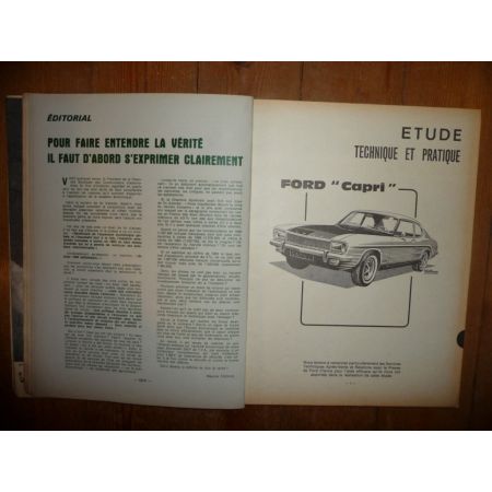 Capri Revue Technique Ford