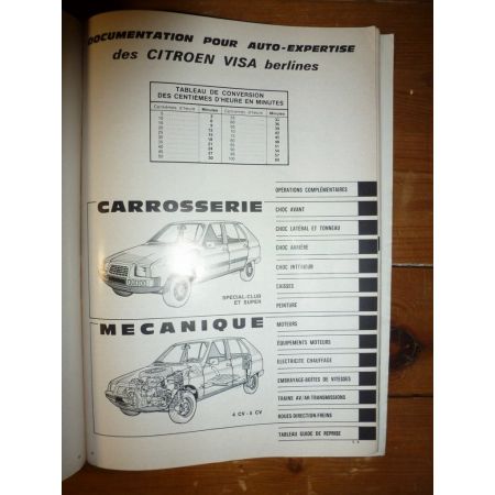 Visa Revue Auto Expertise Citroen