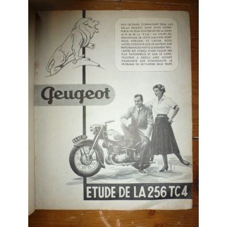256 TC4 Revue Technique moto Peugeot