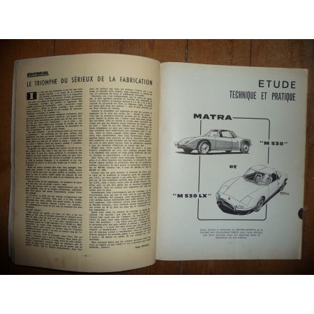 M530 Revue Technique Matra Simca