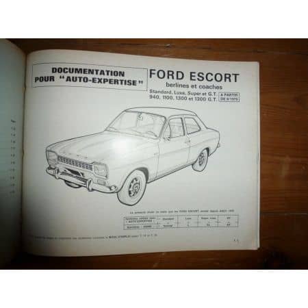 Escort 70- Revue Auto Expertise Ford