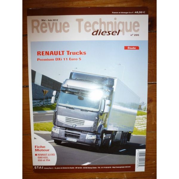 Premium DXi11 Euro 5 Revue Technique PL Renault