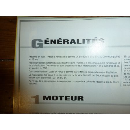 Atego 6 Cyl Revue Technique PL Mercedes
