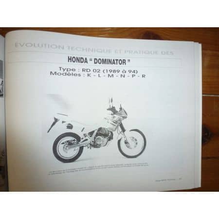 RG125 NX650 SLR650 Revue Technique moto Honda Suzuki