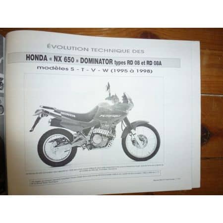RG125 NX650 SLR650 Revue Technique moto Honda Suzuki
