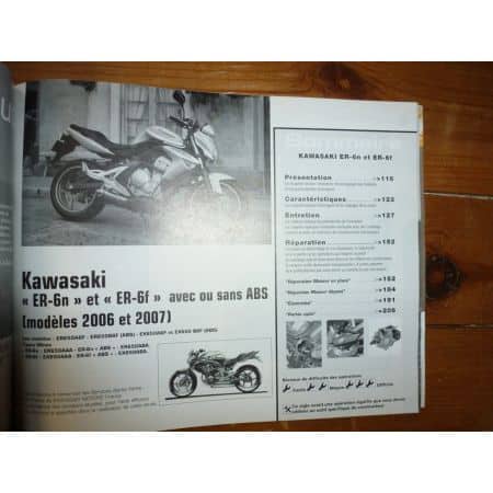 ER-6 GSX1400 Revue Technique moto Kawasaki Suzuki