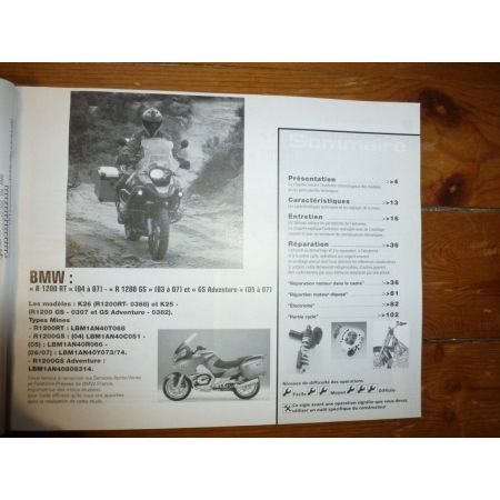 YP125 R1200 Revue Technique moto Bmw et Mbk Yamaha