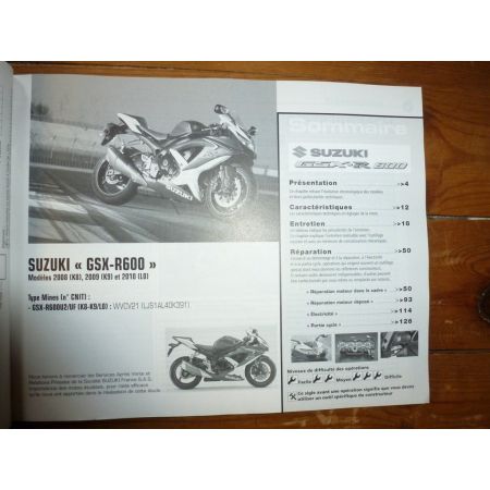 XEvo 125 GSXR600 Revue Technique moto Piaggio Suzuki