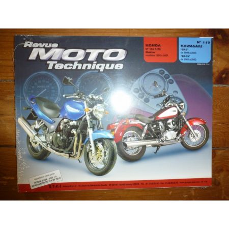 VT125 Shadow ZR7 Revue Technique moto Honda Kawasaki