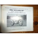 XRV750 GSXR1100 Revue Technique moto Honda Suzuki