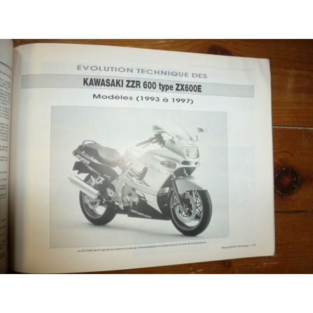 DR350 ZZR600 Revue Technique moto Kawasaki Suzuki