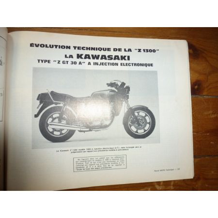 Z1300 SC50 SC80 Revue Technique moto Kawasaki Peugeot