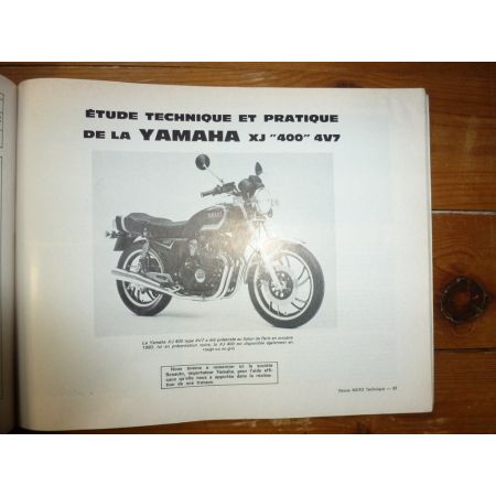 GSX400S XJ400 Revue Technique moto Suzuki Yamaha