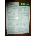 OM352 Fiche Technique Mercedes