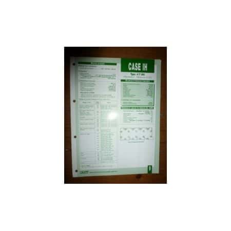 4T390 Fiche Technique Case IH