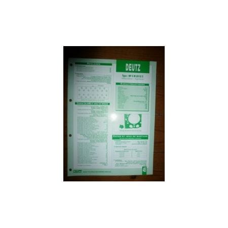 BF6M 2012C Fiche Technique Deutz