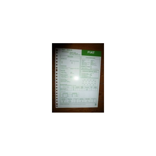 8035.06-8045.06 Fiche Technique Fiat Someca