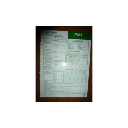 8045-06 Fiche Technique Fiat Someca