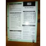 Cursor 8 D-E-F Fiche Technique Iveco