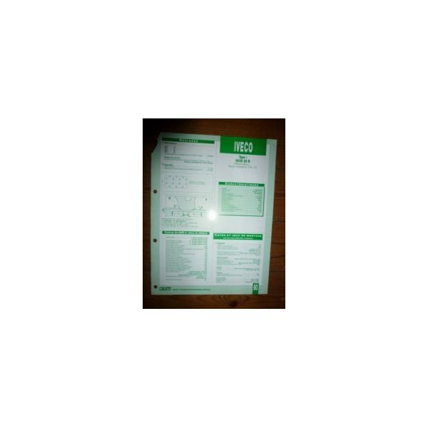 8035-25R Fiche Technique Iveco